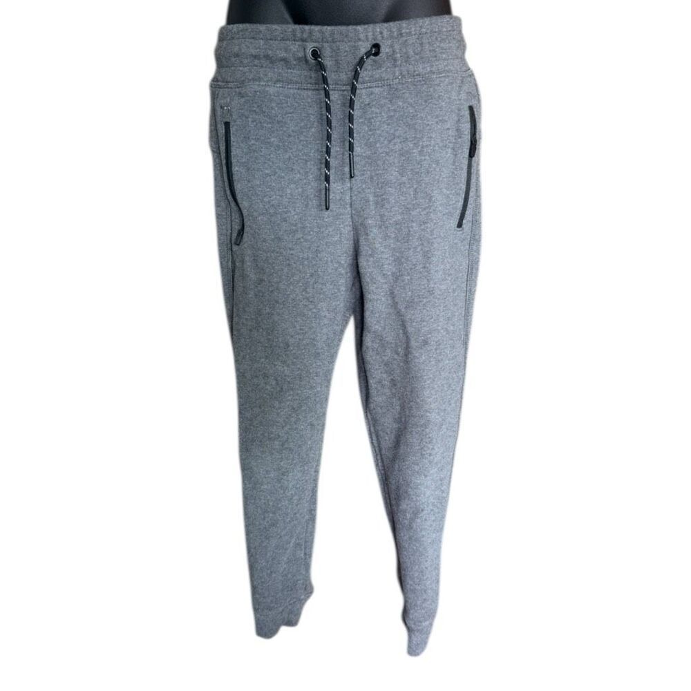 Youth Boys Members Mark Zip Pull On Drawstring Joggers Pants - Sz 6/7